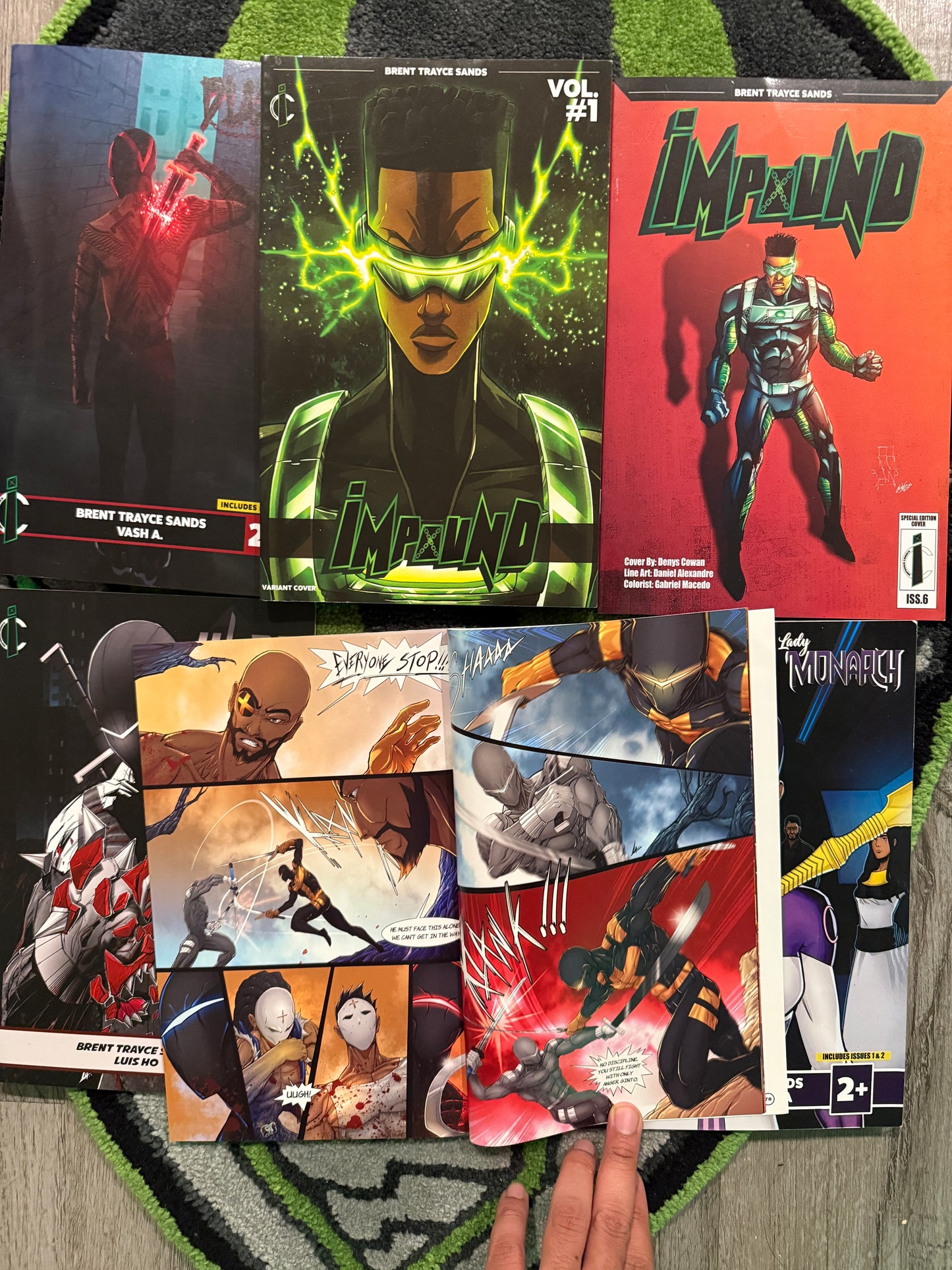 Impound Comics Book Bundle