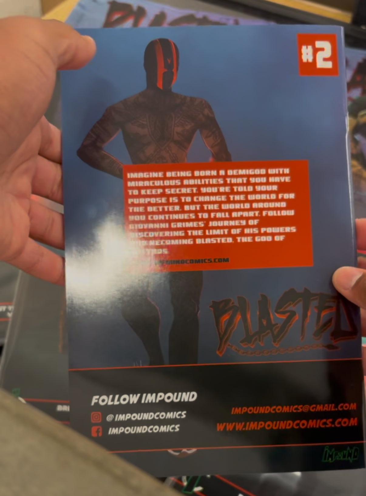 Blasted Issues 1 & 2